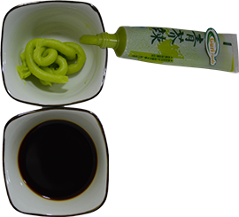 wasabi soy sauce